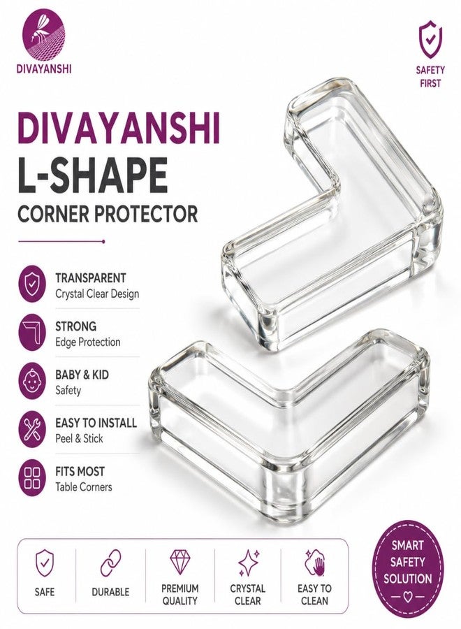 Divayanshi Table Corner Guards for Baby Safety, Soft Silicone Edge Protectors with Strong Adhesive, Shockproof Furniture Corner Cushion for Tables, Desk & Outdoor Furniture (Pack of 16) - Image 3