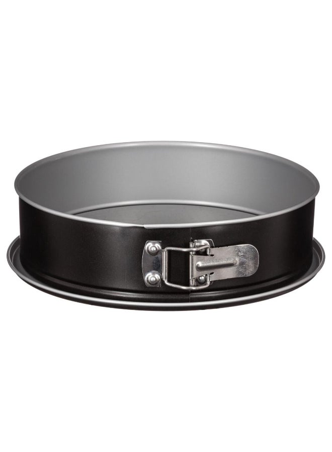 حامل ماكينة تحضير مقلاة سبرينغفورم معدنية دائرية غير لاصقة أسود وفضي 26 سم 146474 - Image 1