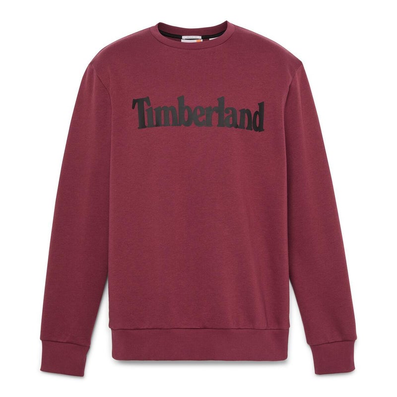 Timberland Northwood Wordmark Logo Brushback Crew Neck - Image 3