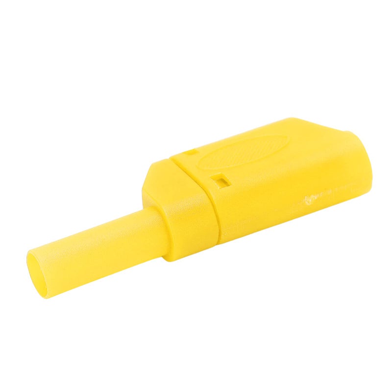 10Pcs 4mm Banana Plug Connector Gold Plated Test Terminal Insulated Safety Housing Yellow - Image 3