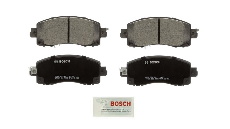 BOSCH BC2045 QuietCast Premium Ceramic Disc Brake Pad Set - Compatible With Select Subaru Crosstrek, Forester, Impreza, Legacy, Outback; FRONT - Image 4