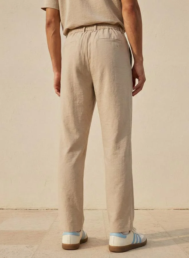 Love Pangolin Beige Love Pangolin Men Technical Trousers for Men | Best Price UAE