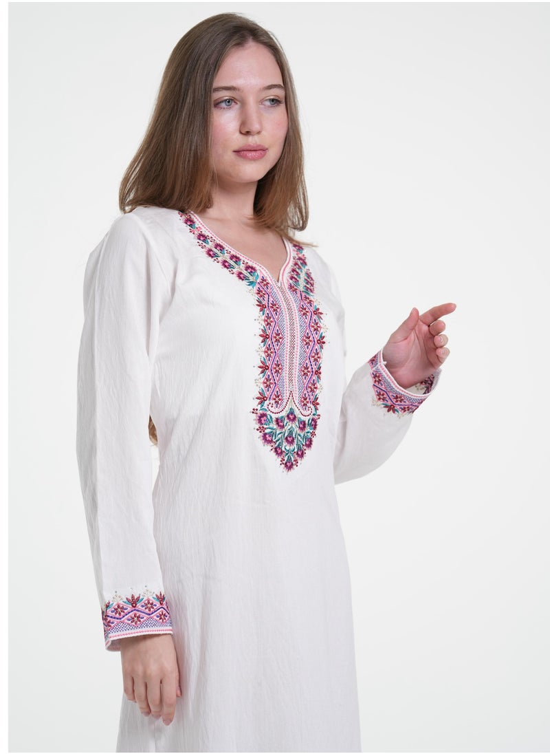 AL BENT AL SHARQIEH women jalabiya , arabian traditional dress  - Image 1