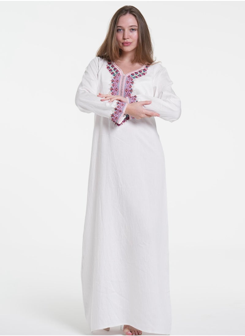 AL BENT AL SHARQIEH women jalabiya , arabian traditional dress  - Image 2
