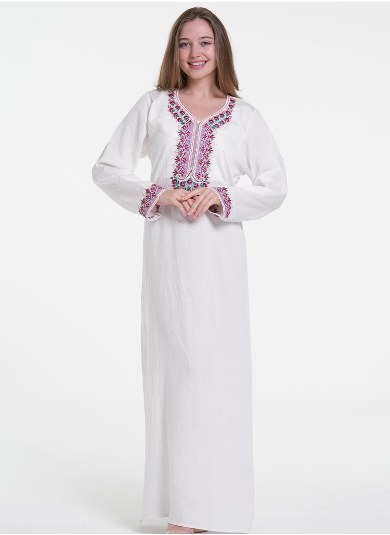 AL BENT AL SHARQIEH women jalabiya , arabian traditional dress  - Image 3