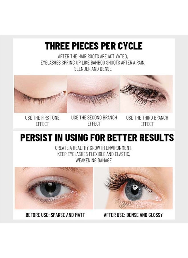 OUKEYA - Eyelash Growth Serum - Brow Serum with Natural Growth Peptides for Longer, Thicker Eyelashes and Brows, Powerful Hypoallergenic Formula, Safe and Non-irritating, Dermatologist Certified - Image 1