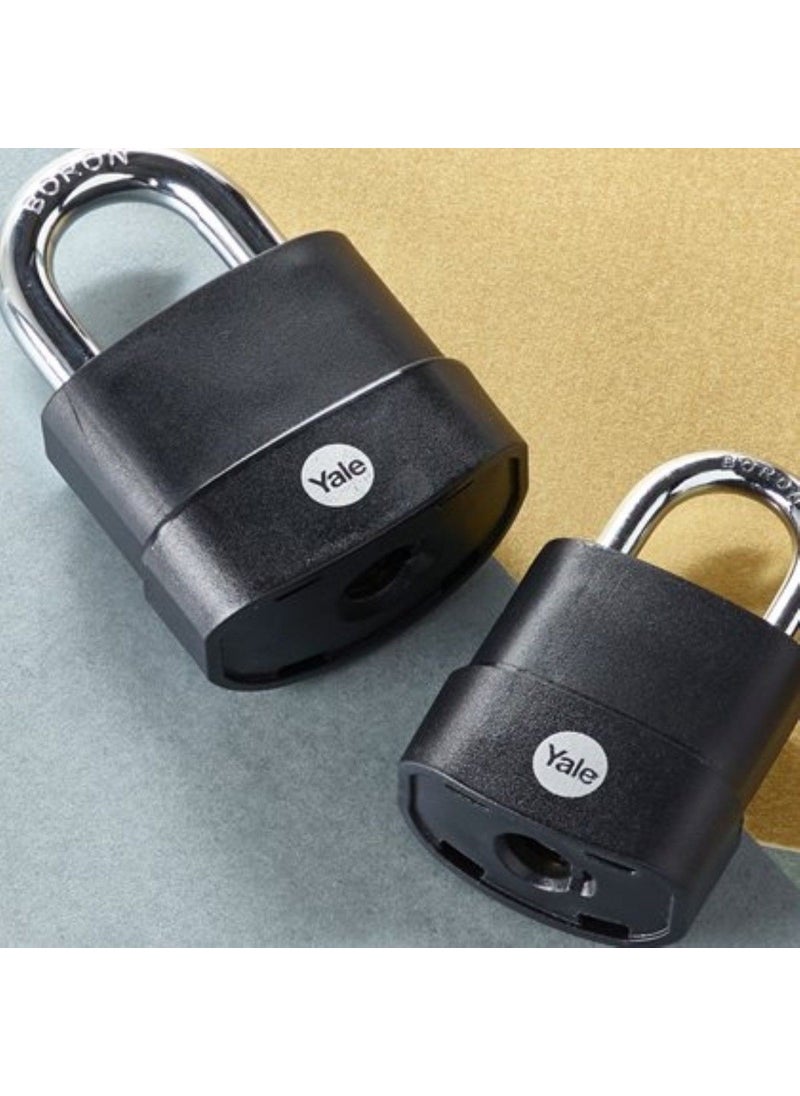Yale Protector Series Resistant to Harsh Weather Conditions Padlock 45 mm Two-Way Silver - White 1 Piece  - Image 4