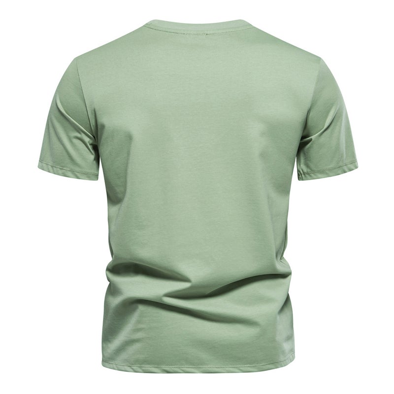 2024 Spring and Summer New Foreign Trade Size Embroidery Slim-fit Short-sleeve Casual Men''s Trendy high quality T-shirt - Image 4