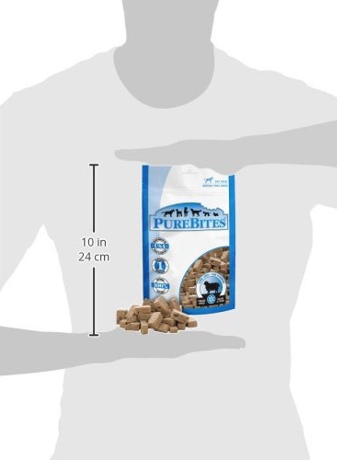 PUREBITES Lamb Freeze Dried Dog Treats, 1 Ingredient, Made in USA, 3.35oz - Image 3