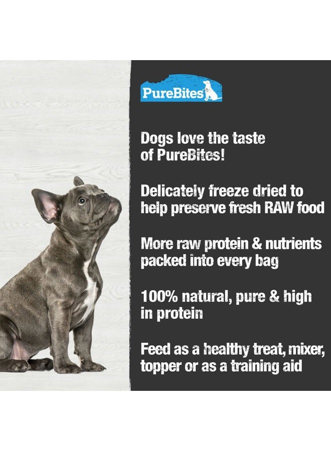 PUREBITES Lamb Freeze Dried Dog Treats, 1 Ingredient, Made in USA, 3.35oz - Image 5