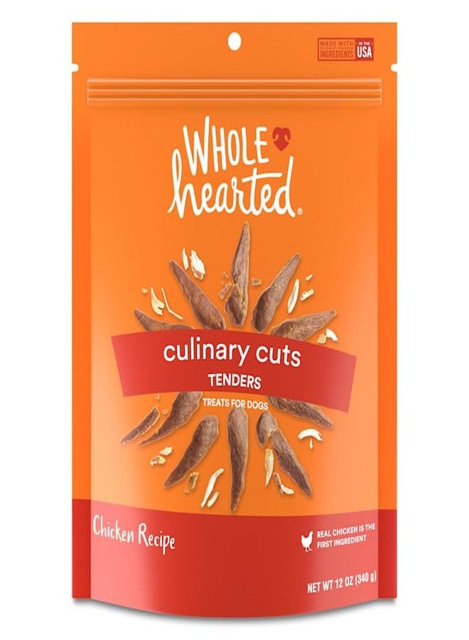 WholeHearted Culinary Cuts Tenders Chicken Recipe Dog Treats 12 oz. - Image 1