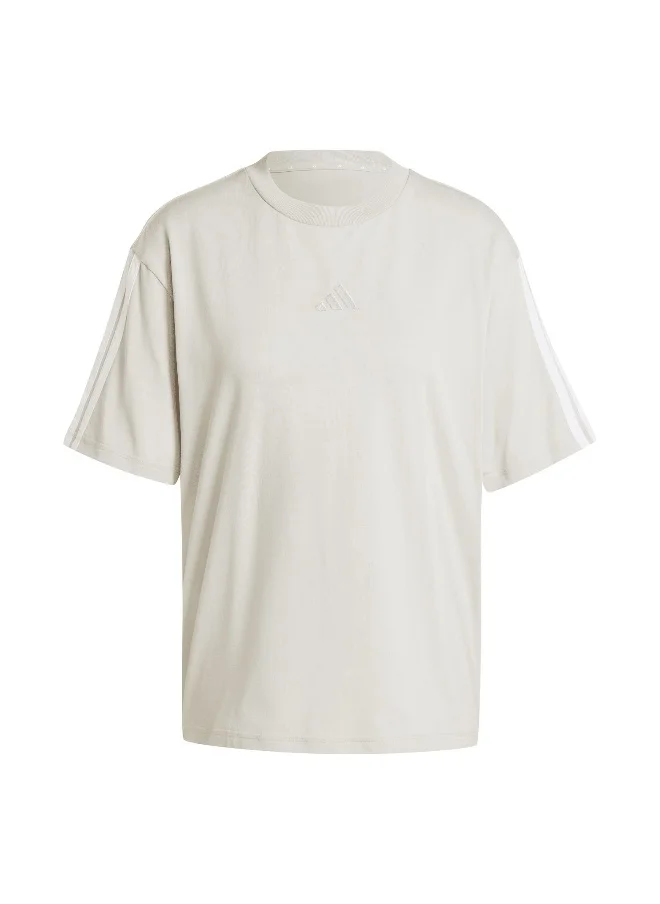 Adidas adidas essentials 3-stripes boyfriend women t-shirt