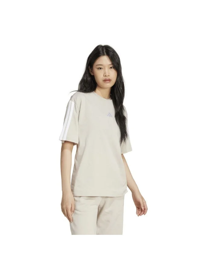 اديداس تيشيرت اديداس بناتي بتصميم 3 خطوط