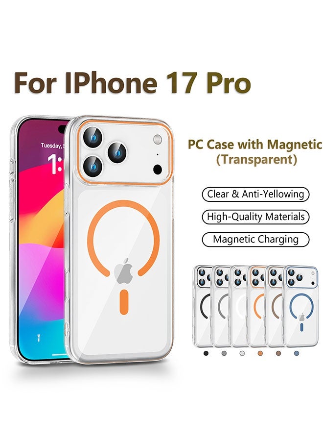 ليدين جراب لهاتف آيفون 17 برو، متوافق مع تقنية ماج سيف، تصميم نحيف وخفيف الوزن، حماية للكاميرا، قبضة مريحة، مقاوم للاصفرار والخدوش. - Image 5