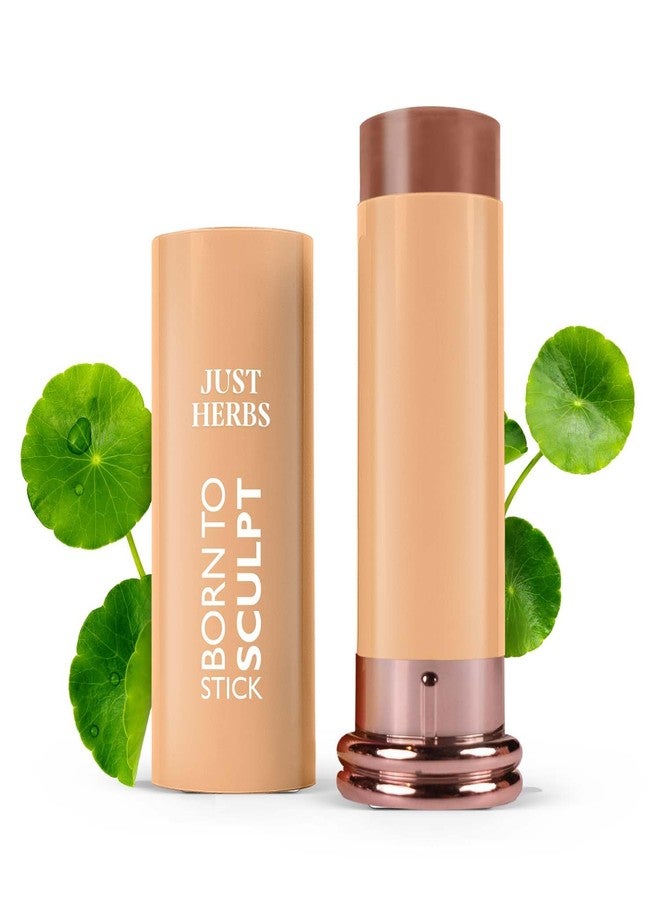 جاست هيربز قلم برونزر "جست هيربس" فائق الترطيب بزبدة الشيا | غني بالأصباغ | يحدد ويرفع ملامح الوجه | لمسة نهائية مطفية | مناسب لجميع أنواع البشرة للنساء 14 غرام (كابتشينو) - Image 1