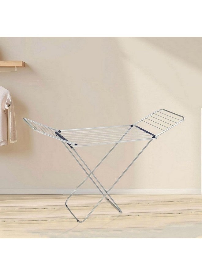 ليفهيت كلاسيك سينا 180 منشر غسيل ألمنيوم قائم فضي/أزرق – 18متر 81151 - Image 2