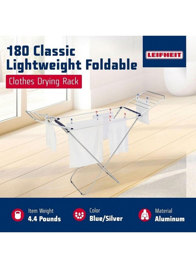 ليفهيت كلاسيك سينا 180 منشر غسيل ألمنيوم قائم فضي/أزرق – 18متر 81151 - Image 5