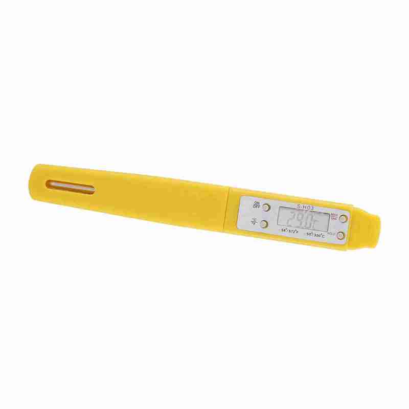 Instant Reading Digital Food Thermometer: 1 Stainless Steel Probe Premium ABS Body - Fast High Accuracy Stable Measurement BBQ Meat Probe for Kitchen Cooking, BBQ, Baby Food, Cold Drinks - Image 1