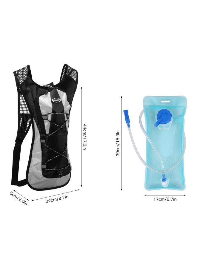 NIBEMINENT Breathable Hydration Backpack With Water Bladder 44.0x26.0x2.0cm - Image 3