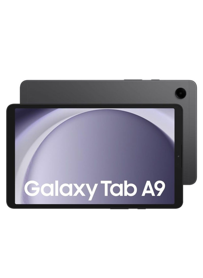 Samsung Galaxy Tab A9 Gray 4GB RAM 64GB LTE With free Adaptor 25W - Graphite - Image 3