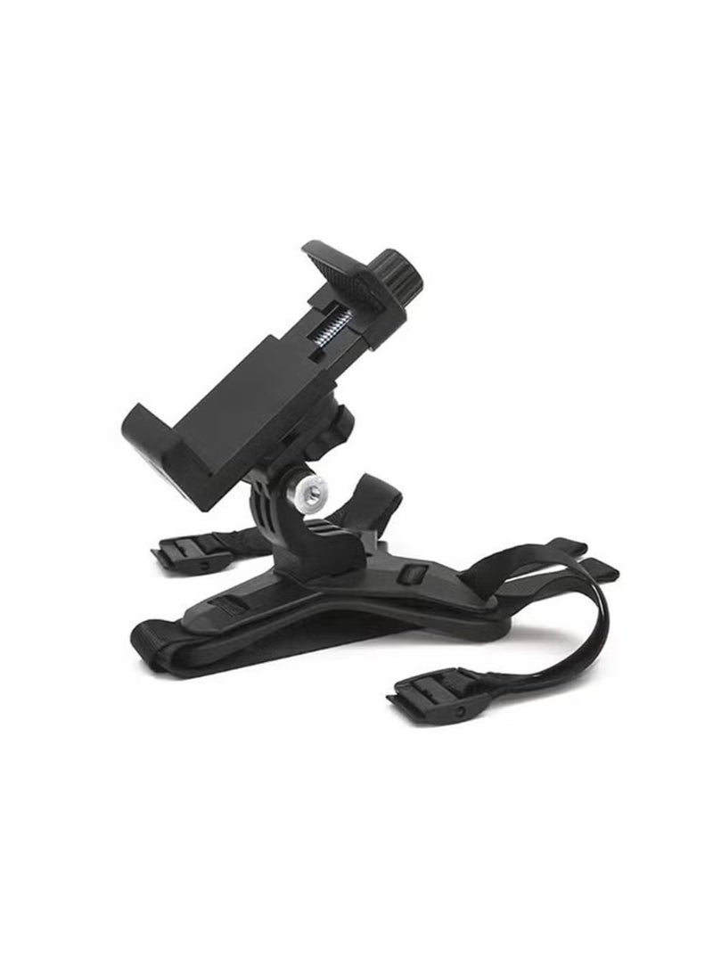 OMEVE Helmet Chin Mount for Mobile Phone and GoPro, Motorcycle Strap Holder for iPhone Samsung - Image 3