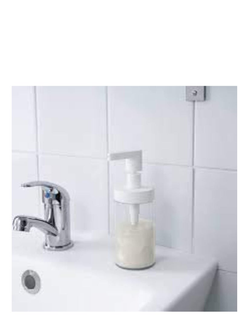 IKEA FRAKTA - 3-piece bathroom set: soap dispenser, toothbrush holder, soap drawer - Image 1