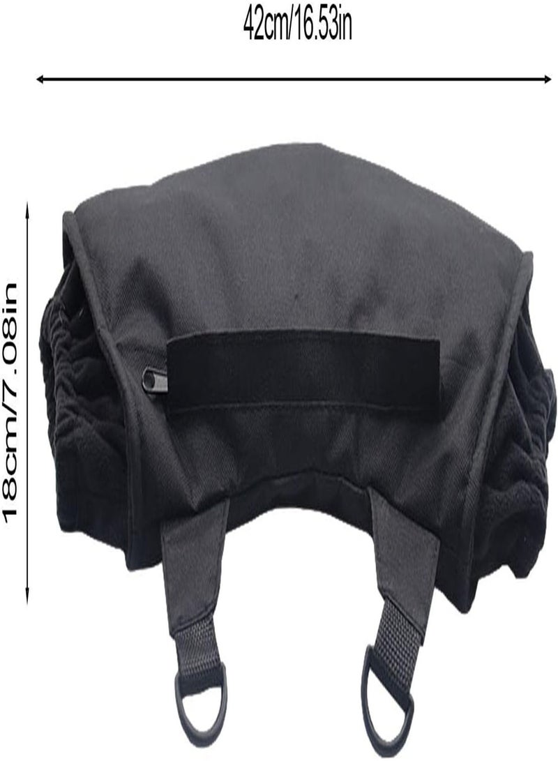 GGOOT Hand Warmer Pouch | Football Hand Warmer Pouch with Adjustable Buckle - Soft Fleece Lined Hand Muff Practical Hand Heater for Winter Outdoor Camping  - Image 4