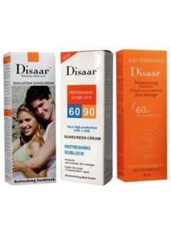 Set of 3 Disaar Sunscreen