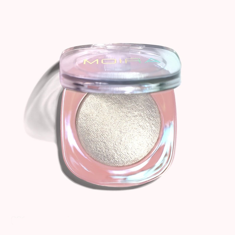 Moira Dreamlight Highlighter (001, Dreamlite) - Diamond Dust, Illuminating, Shimmery, Light, Compact, Face Makeup