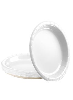 Rahalife Plastic Party Plates – Durable, Disposable Plates for Events, Picnics & Celebrations  - Image 1