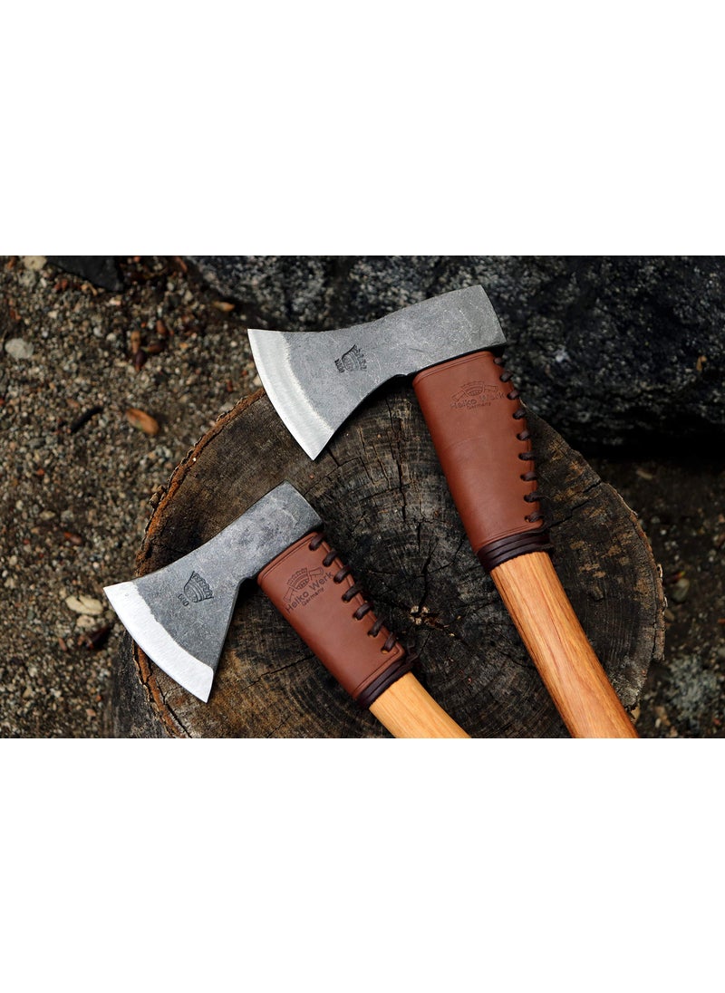 1844 Helko Werk Germany 1844 Helko Werk Germany Leather Axe Handle Collar - Axe Collar, Handle Protector, and Neck Guard for Ax Handles - Fits Most Common Size Axes - Made in USA (Axe Collar Brown) #8635BR  - Image 5