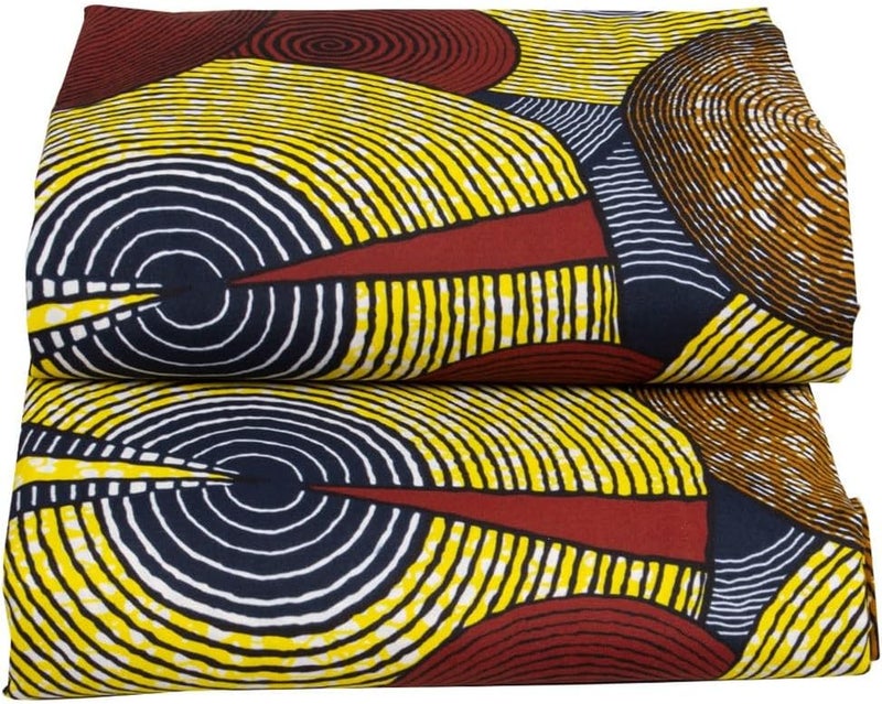 African National Batik Printing Fabric Double-Sided Printed Batik Cloth - Image 4