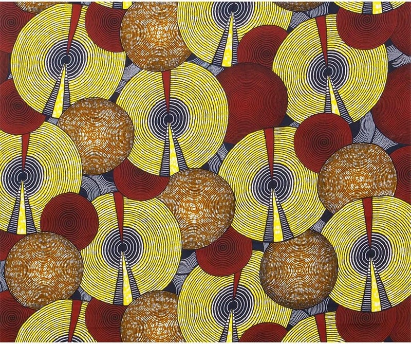 African National Batik Printing Fabric Double-Sided Printed Batik Cloth - Image 2