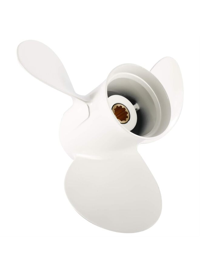 9 7/8X10 1/2-F Aluminum Alloy Propeller for Outboard Motor (Size : 7/8X10) - Image 1
