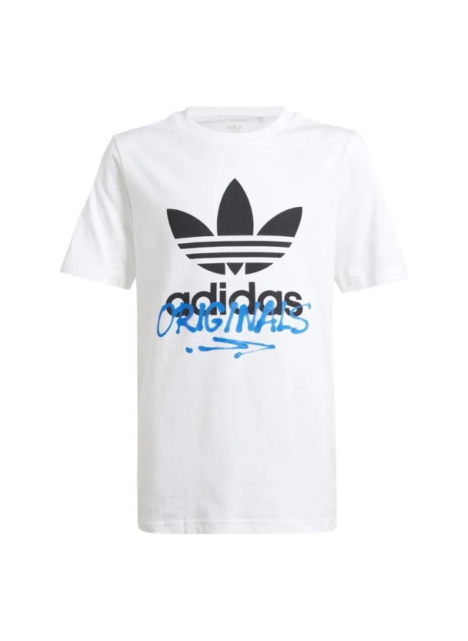 Adidas adidas GRAPHICS TEE White Originals Kids T-SHIRTS