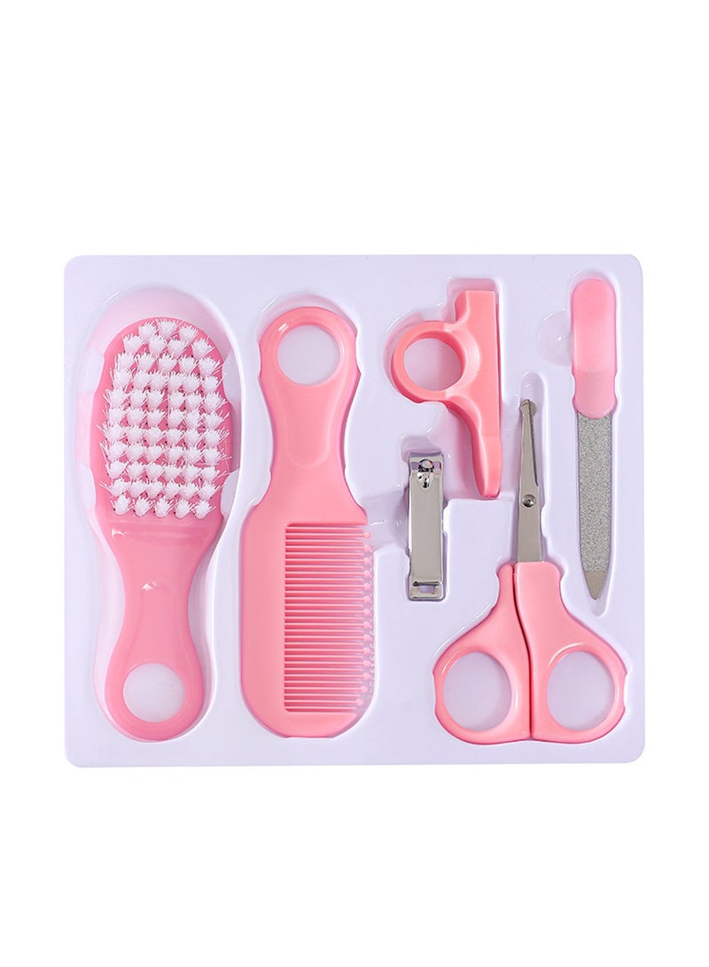 Red Blossom Baby Care 6 Piece Set single color Pink  - Image 2