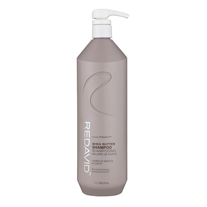 Redavid Shea Butter Nourishing Shampoo for Normal to Dry, Damaged hair - with Shea Butter, Silk Amino Acids, Clinically Strengthens, Adds Moisture & Enhanced Shine - Color Safe Formula (1L) - Image 1