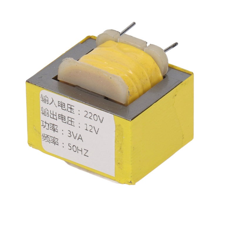 220V to 12V Isolation Power Converter 3VA 50Hz - Short Circuit Protection Stainless Steel Brass Transformer for Audio Lighting Automotive Power - Image 5