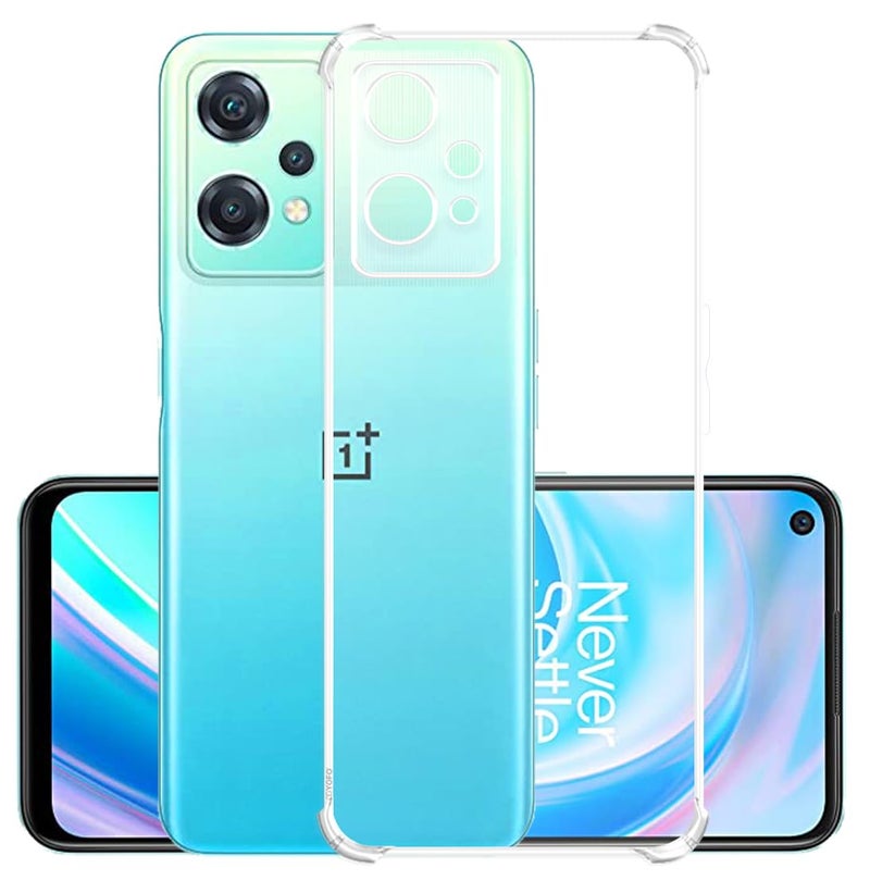 YOFO Back Cover for OnePlus Nord CE 2 Lite (5G) Transparent Soft TPU Case with Shockproof Corners - Image 1