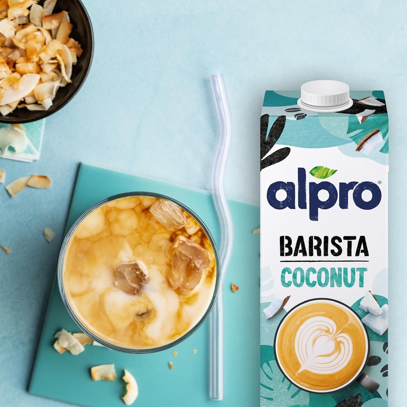 Alpro مشروب جوز الهند من ألبروا بارستا - 100% نباتي، خالي من اللاكتوز والألبان - عبوة 6 من 1 لتر - Image 5