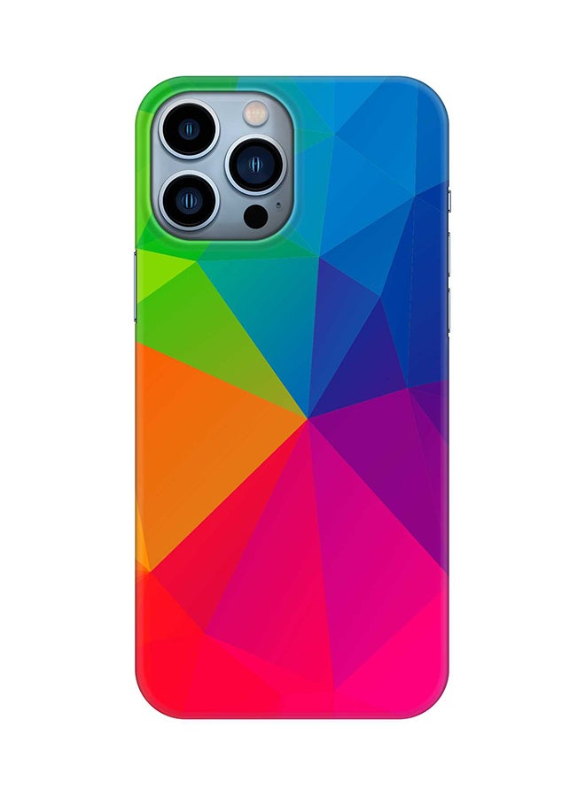 Stylizedd Case for Apple iPhone 14 Pro Max Slim Snap Classic Series Mobile Cover Hard PC Shield Matte Finish Print - Air Water Earth Fire