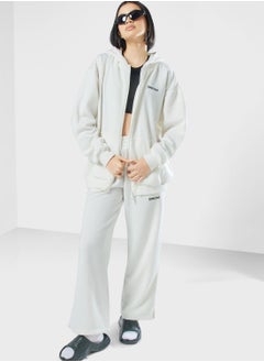 Wide Leg Logo Joggers