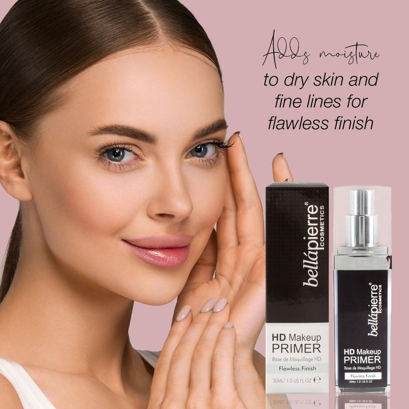 bellapierre Cosmetics HD Makeup Primer 30 ml - Flawless Finish - Image 2