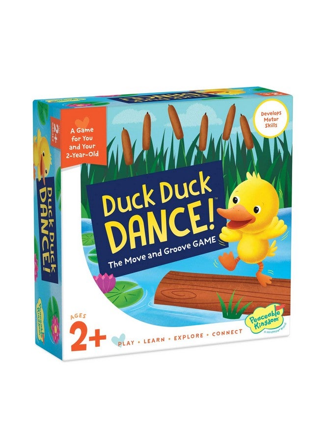 Peaceable Kingdom Games for Parents & Their 2-Year-olds: Duck Duck Dance - Toddler & Preschool Board Game of Moving Your Body & Following Directions - Image 1