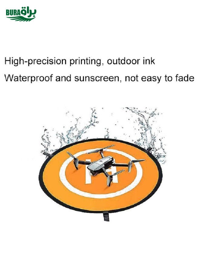 BURAQ Universal Foldable Helipad Landing Pad For Drone Diameter 110cm  - Image 5
