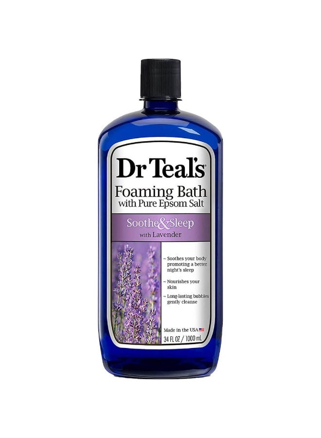 Dr Teal's Foaming Bath Lavender 1000ml - Image 1