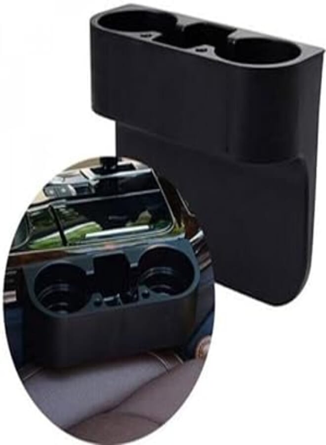 Special Offer (20 Boxes) Car Seat Side Cargo Box with Front Cup Holder and Coin Bank - Creative and Practical Organizational Solutions for Your Driving Comfort