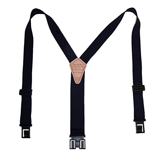 PERRY SUSPENDERS™ 1 1/2" Original Suspenders, Navy. - Image 1
