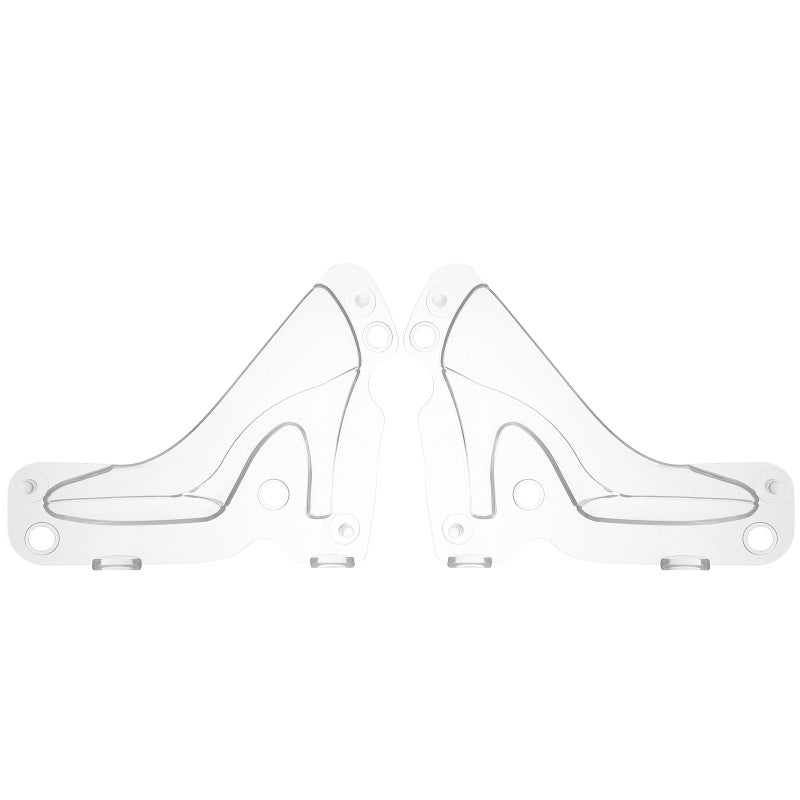 Large Plastic Shoe Shaped Baking Mold For Fondant Cake Candy Decoration High Heel Chocolate - Image 2