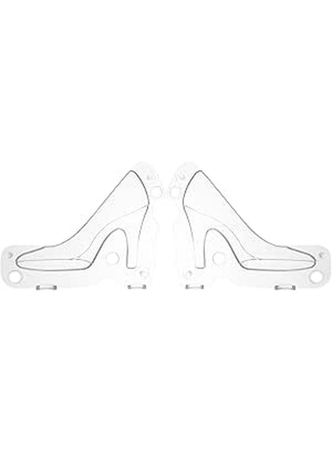 Large Plastic Shoe Shaped Baking Mold For Fondant Cake Candy Decoration High Heel Chocolate - Image 1